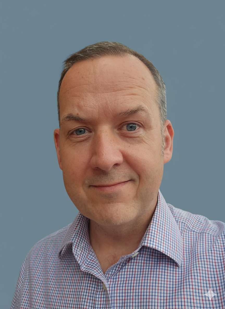 Portrait of Charles Knight, founder of HE Perform